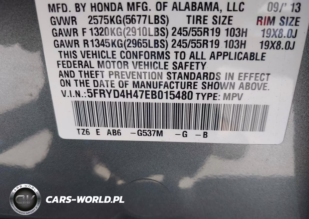 2014 Acura Mdx Technology Package VIN:5FRYD4H47EB015480 - 9