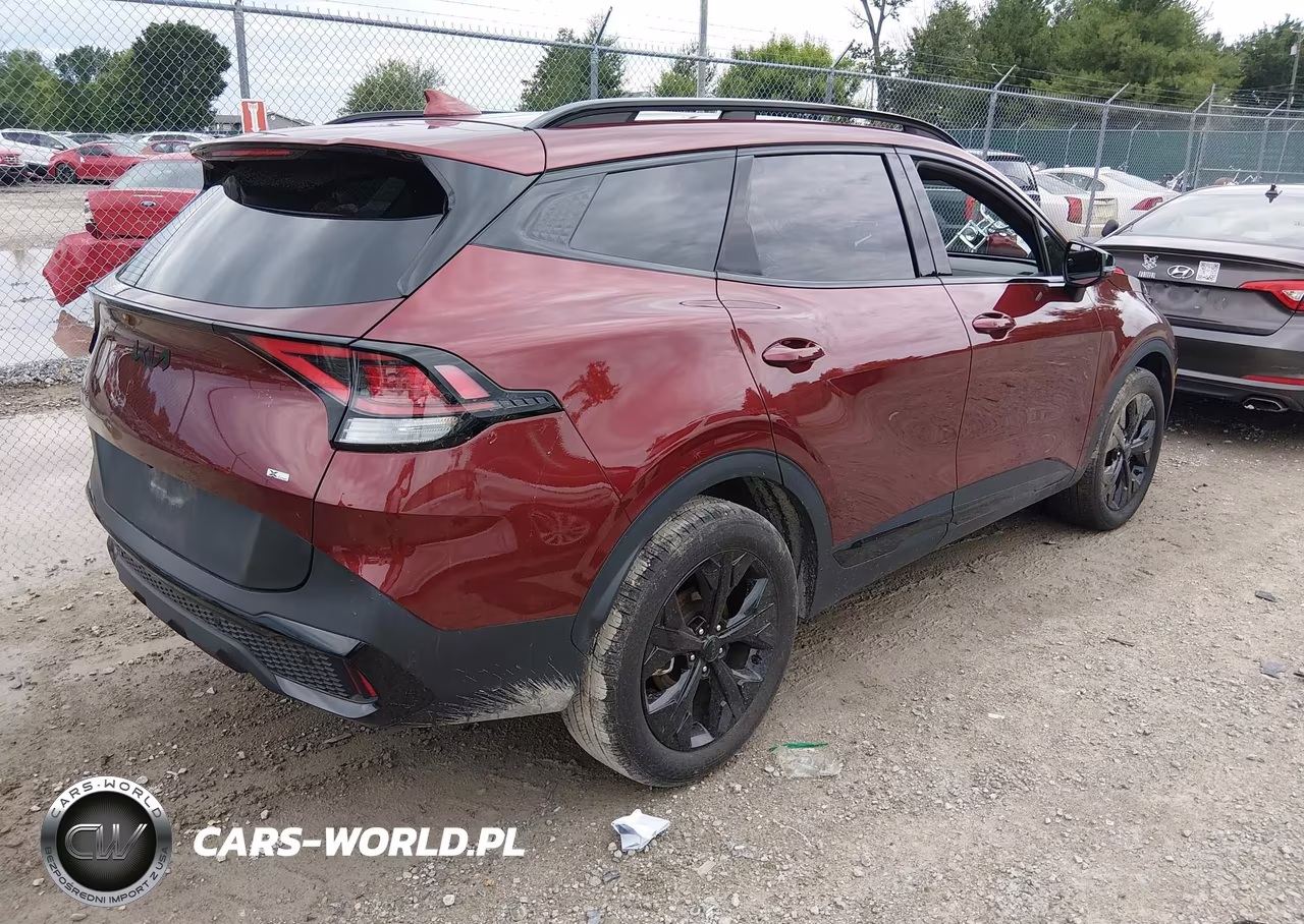 2025 Kia Sportage X-Line VIN:5XYK6CDF4SG254539 - 4