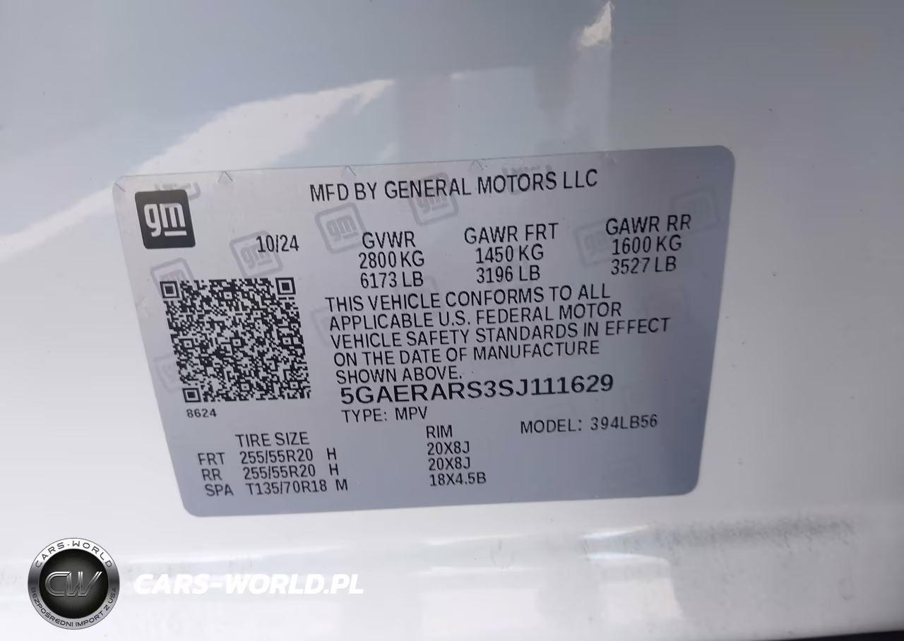 2025 Buick Enclave Preferred Fwd VIN:5GAERARS3SJ111629 - 9