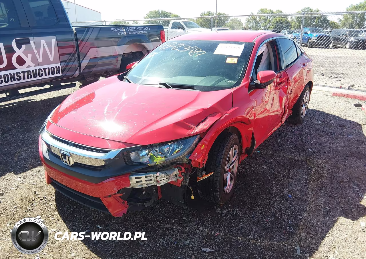 2016 Honda Civic Lx VIN:2HGFC2F57GH538198 - 2