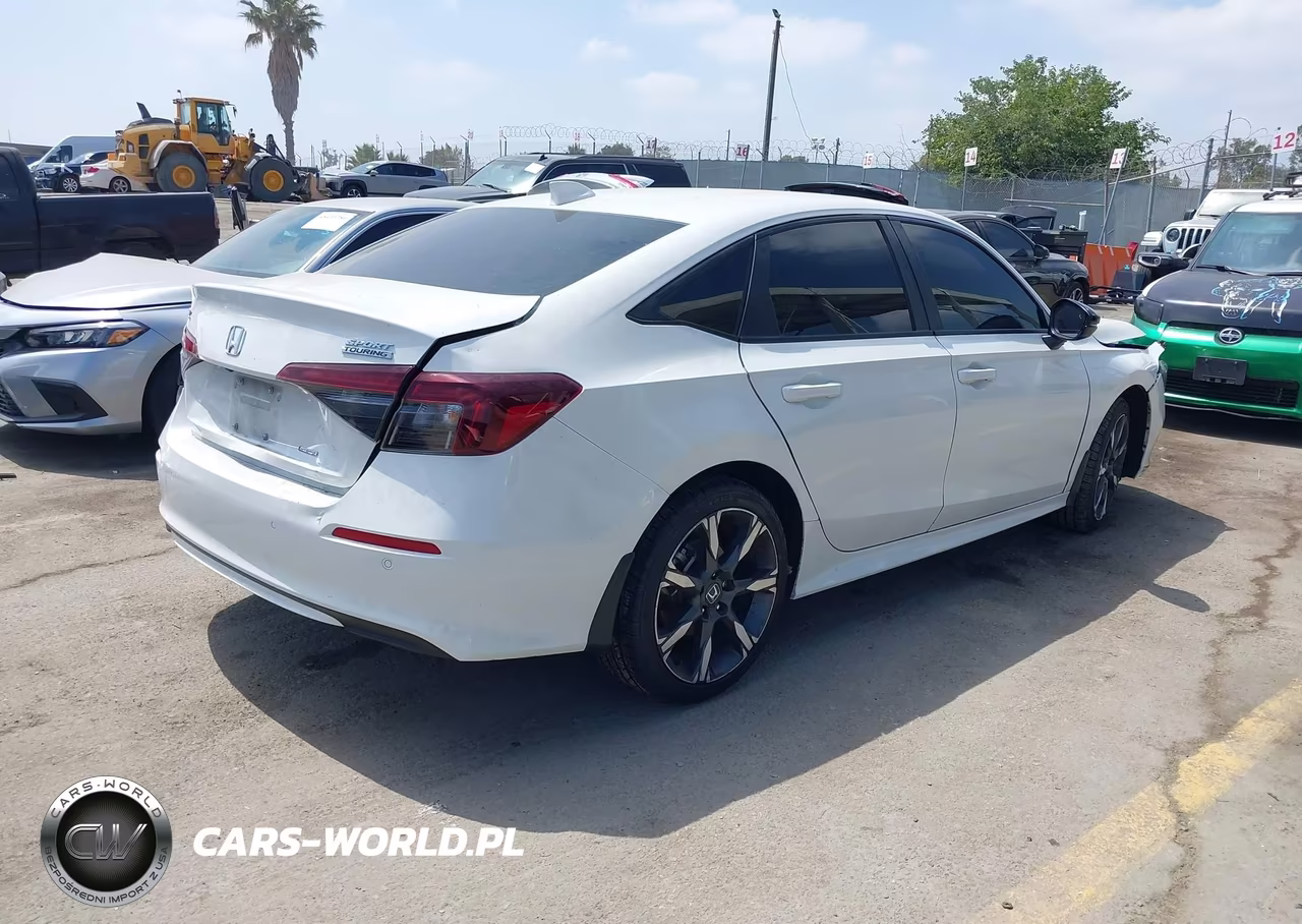 2025 Honda Civic Hybrid Sport-Sport Touring VIN:2HGFE4F87SH301803 - 4
