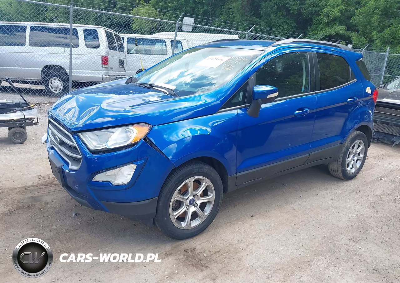 2018 Ford Ecosport Se VIN:MAJ3P1TE8JC228016 - 2