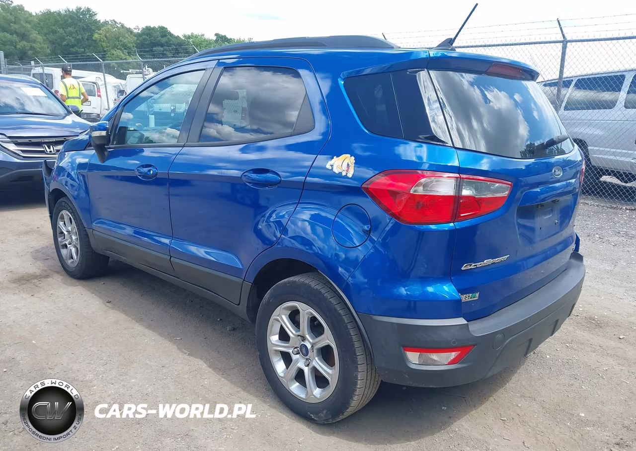 2018 Ford Ecosport Se VIN:MAJ3P1TE8JC228016 - 3
