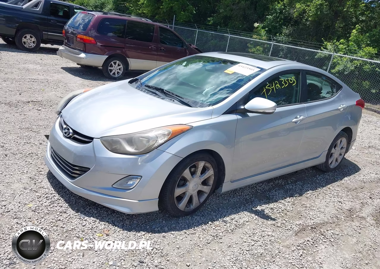 2013 Hyundai Elantra Limited VIN:5NPDH4AEXDH263620 - 2