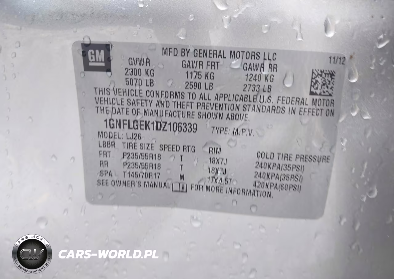 2013 Chevrolet Equinox Ltz VIN:1GNFLGEK1DZ106339 - 9