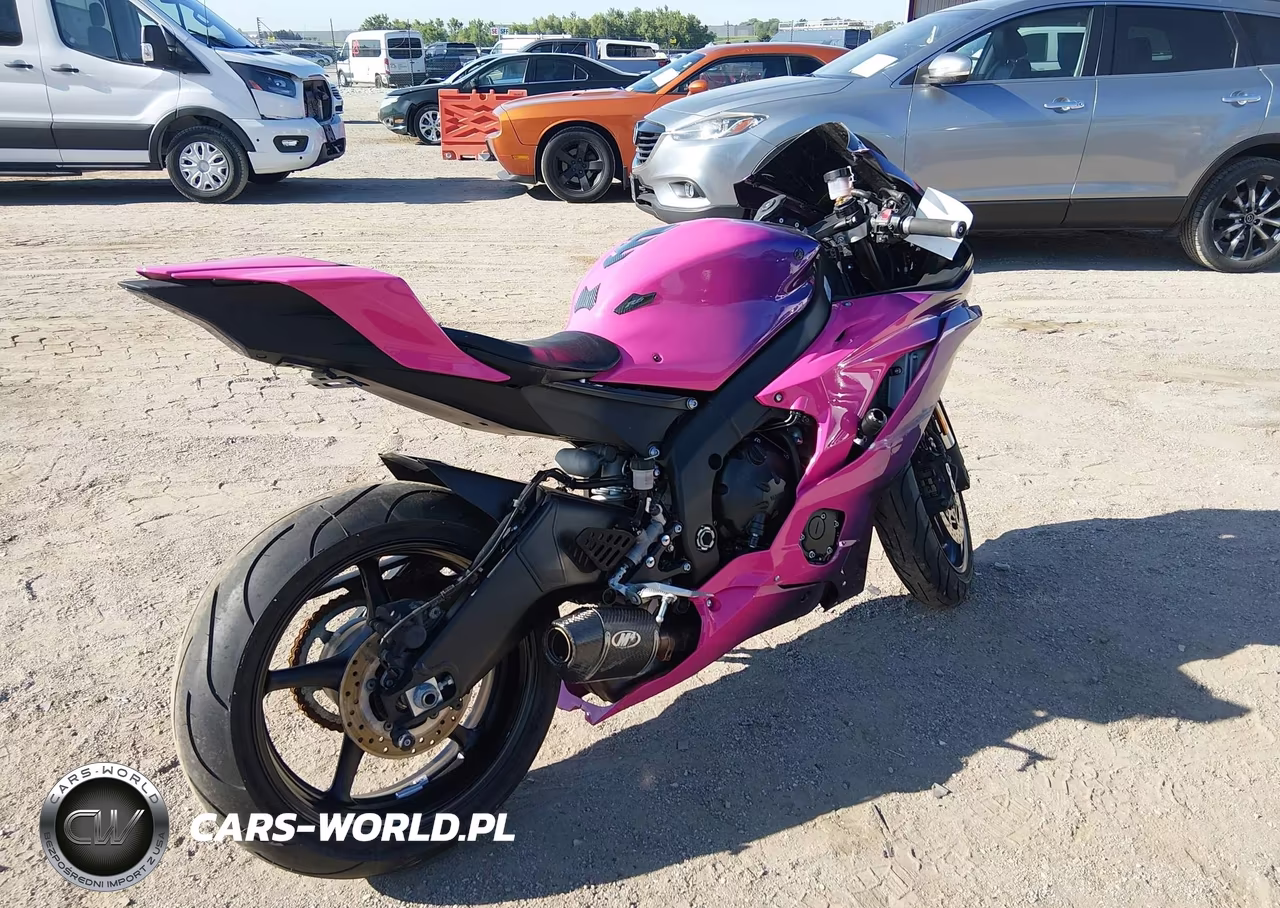 2020 Yamaha Yzfr6 VIN:JYARJ28E7LA007019 - 4