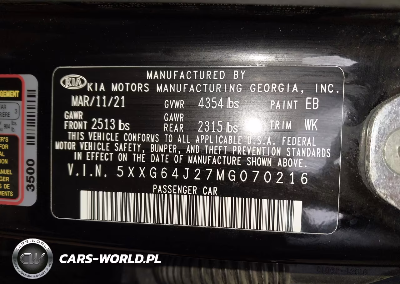 2021 Kia K5 Gt-Line VIN:5XXG64J27MG070216 - 9