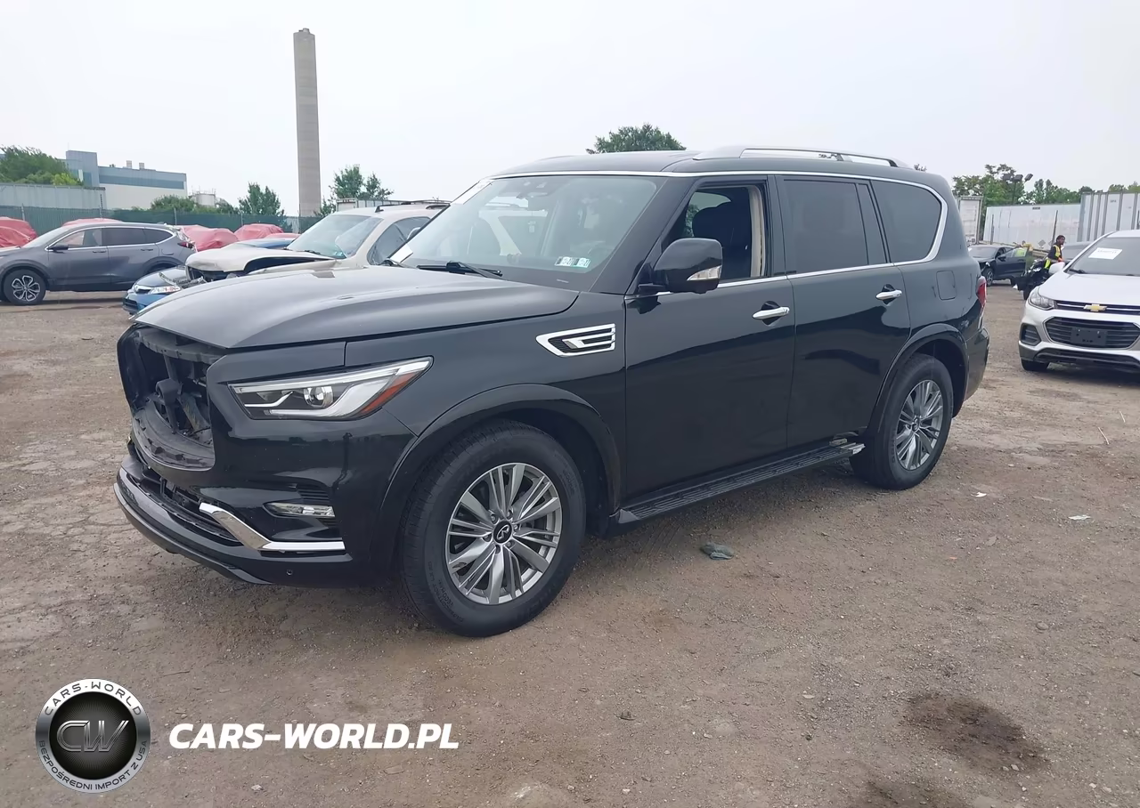 2021 Infiniti Qx80 Luxe Awd VIN:JN8AZ2AE9M9269443 - 2