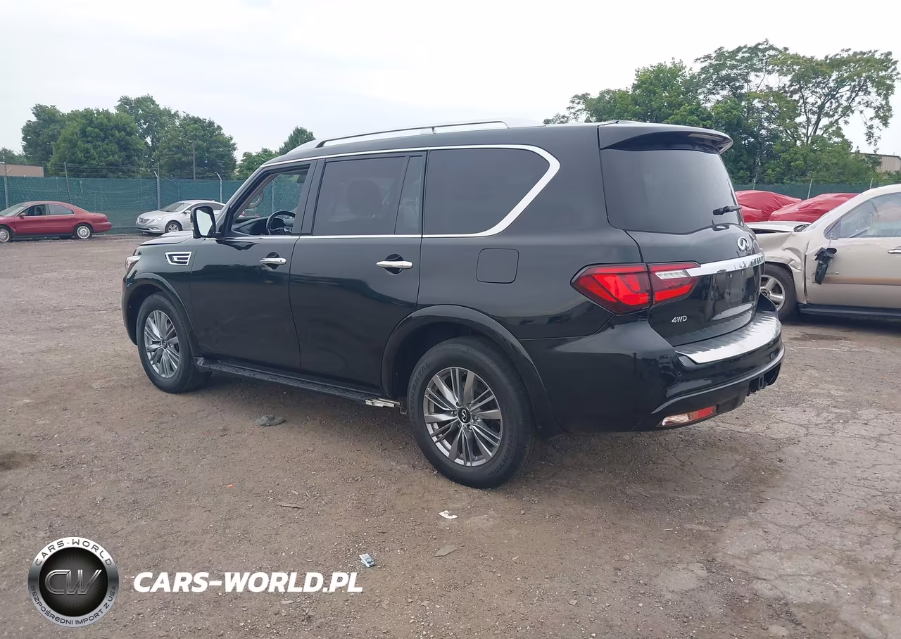 2021 Infiniti Qx80 Luxe Awd VIN:JN8AZ2AE9M9269443 - 3