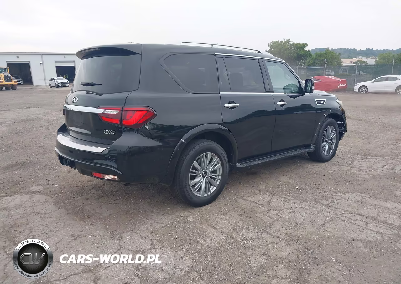 2021 Infiniti Qx80 Luxe Awd VIN:JN8AZ2AE9M9269443 - 4