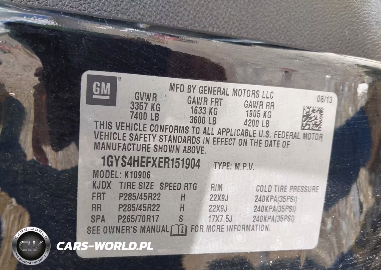 2014 Cadillac Escalade Esv Luxury VIN:1GYS4HEFXER151904 - 9