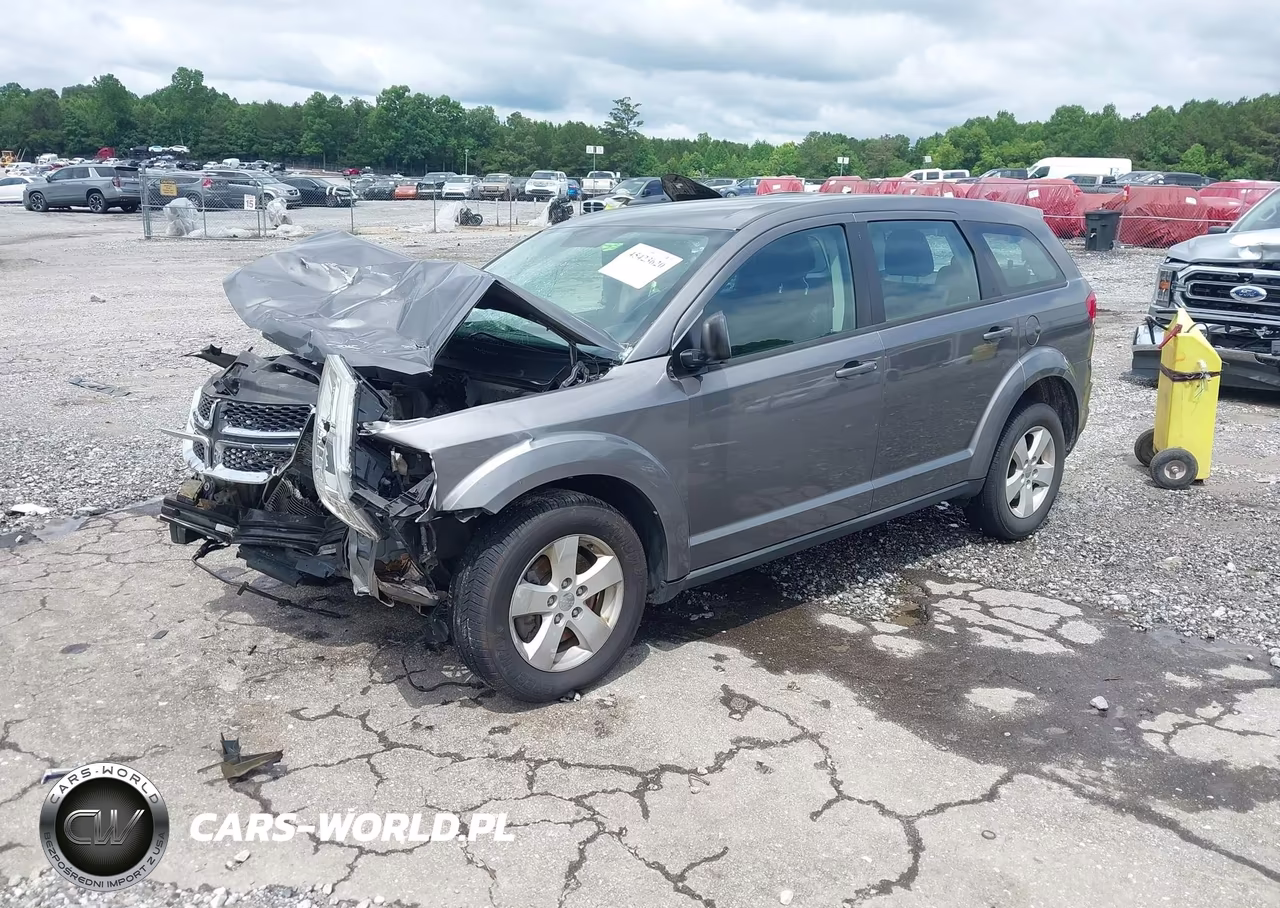 2013 Dodge Journey American Value Pkg VIN:3C4PDCAB1DT646726 - 2
