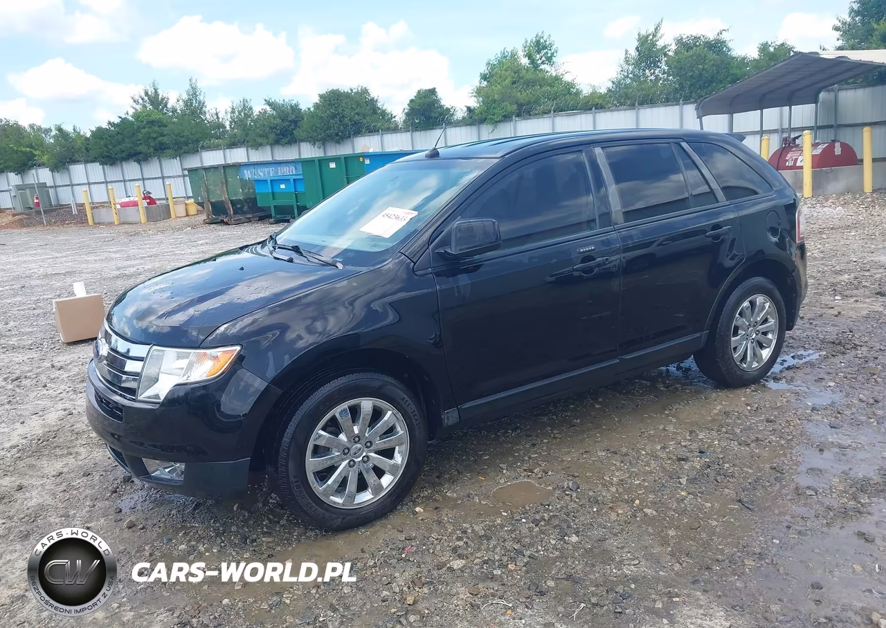 2007 Ford Edge Sel Plus VIN:2FMDK39C17BA54437 - 2