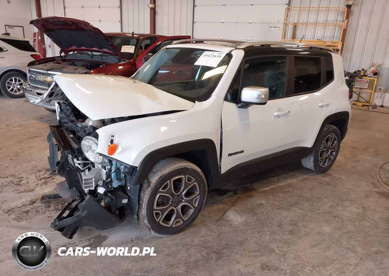 2017 Jeep Renegade Limited 4X4 VIN:ZACCJBDB3HPF54933 - 2