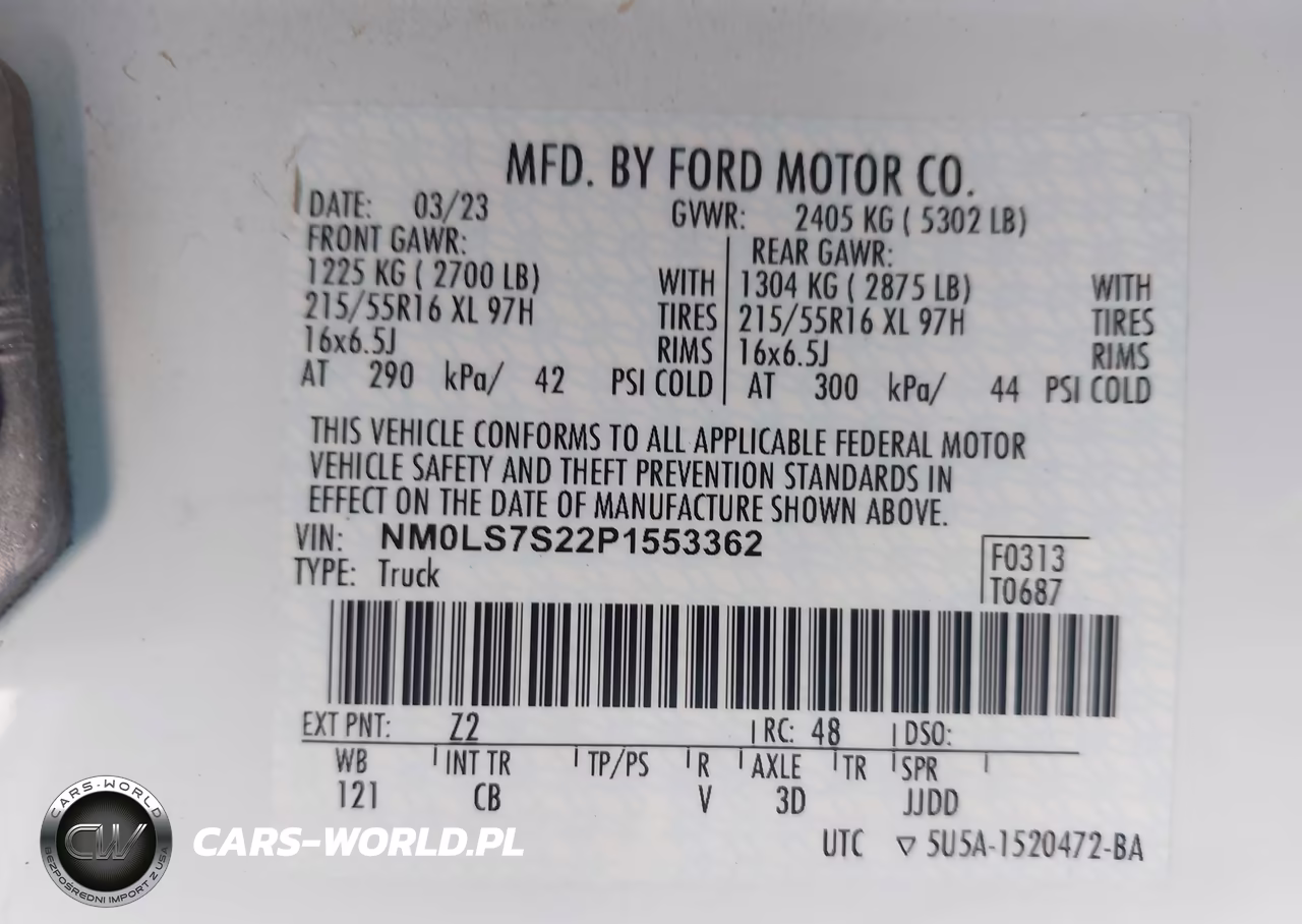 2023 Ford Transit Connect Xl VIN:NM0LS7S22P1553362 - 9
