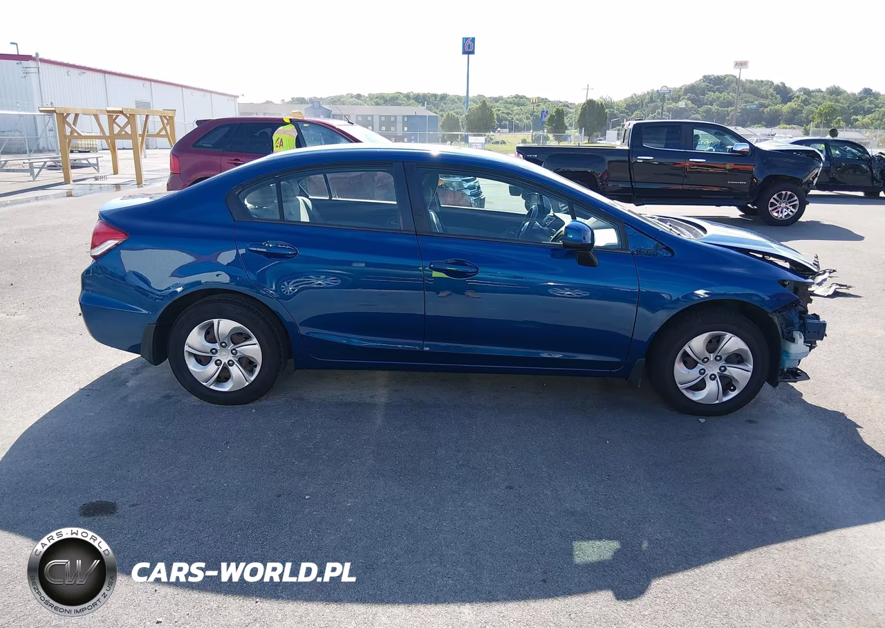 2013 Honda Civic Lx VIN:19XFB2F5XDE065809 - 14