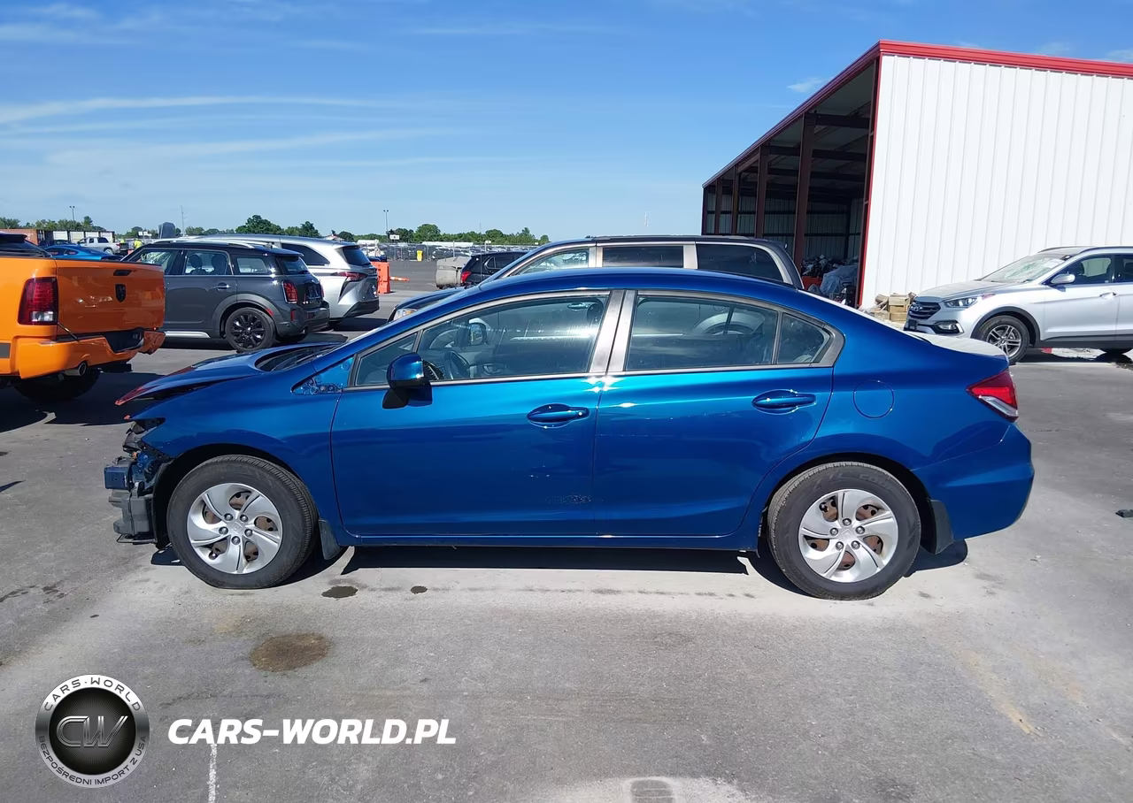 2013 Honda Civic Lx VIN:19XFB2F5XDE065809 - 15