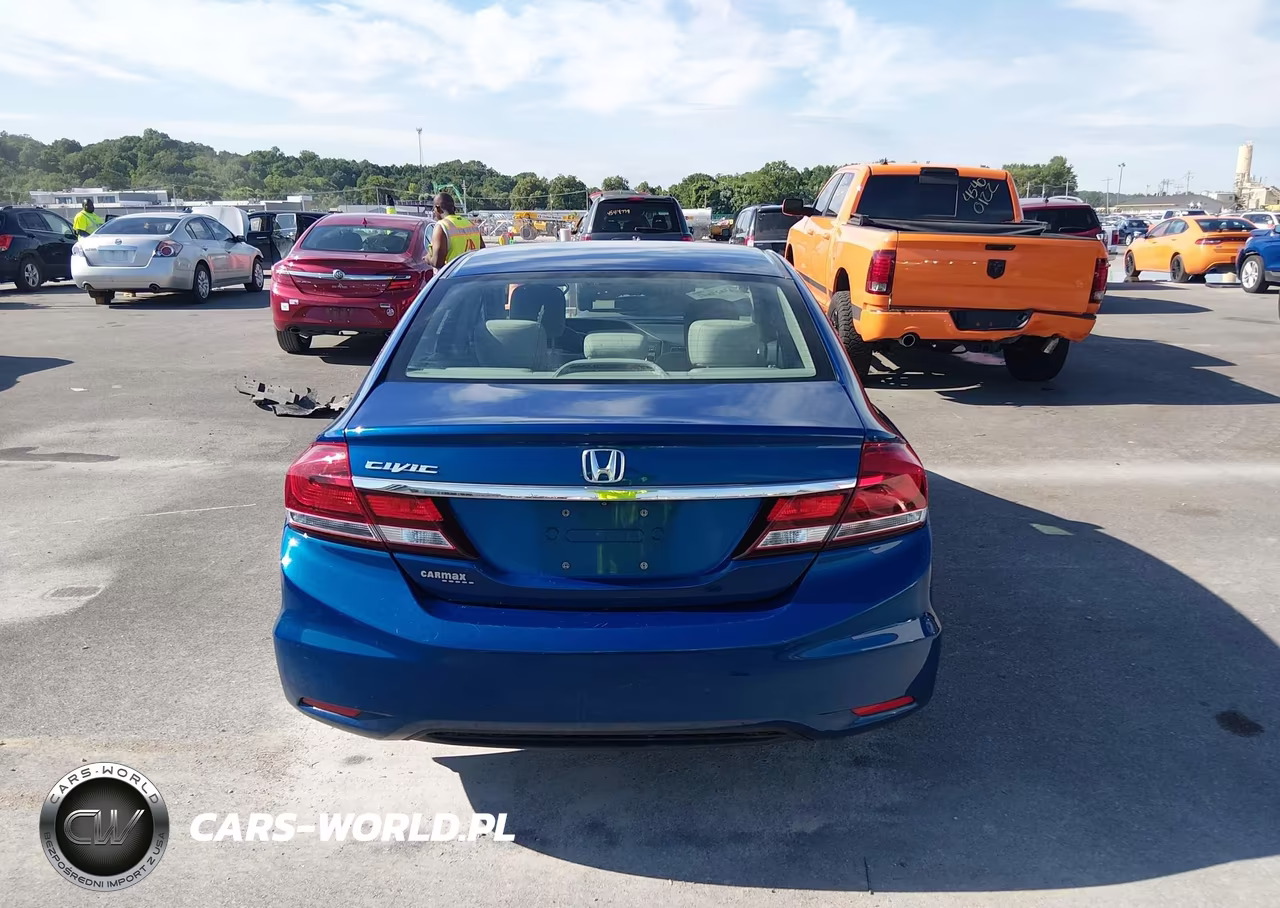 2013 Honda Civic Lx VIN:19XFB2F5XDE065809 - 17