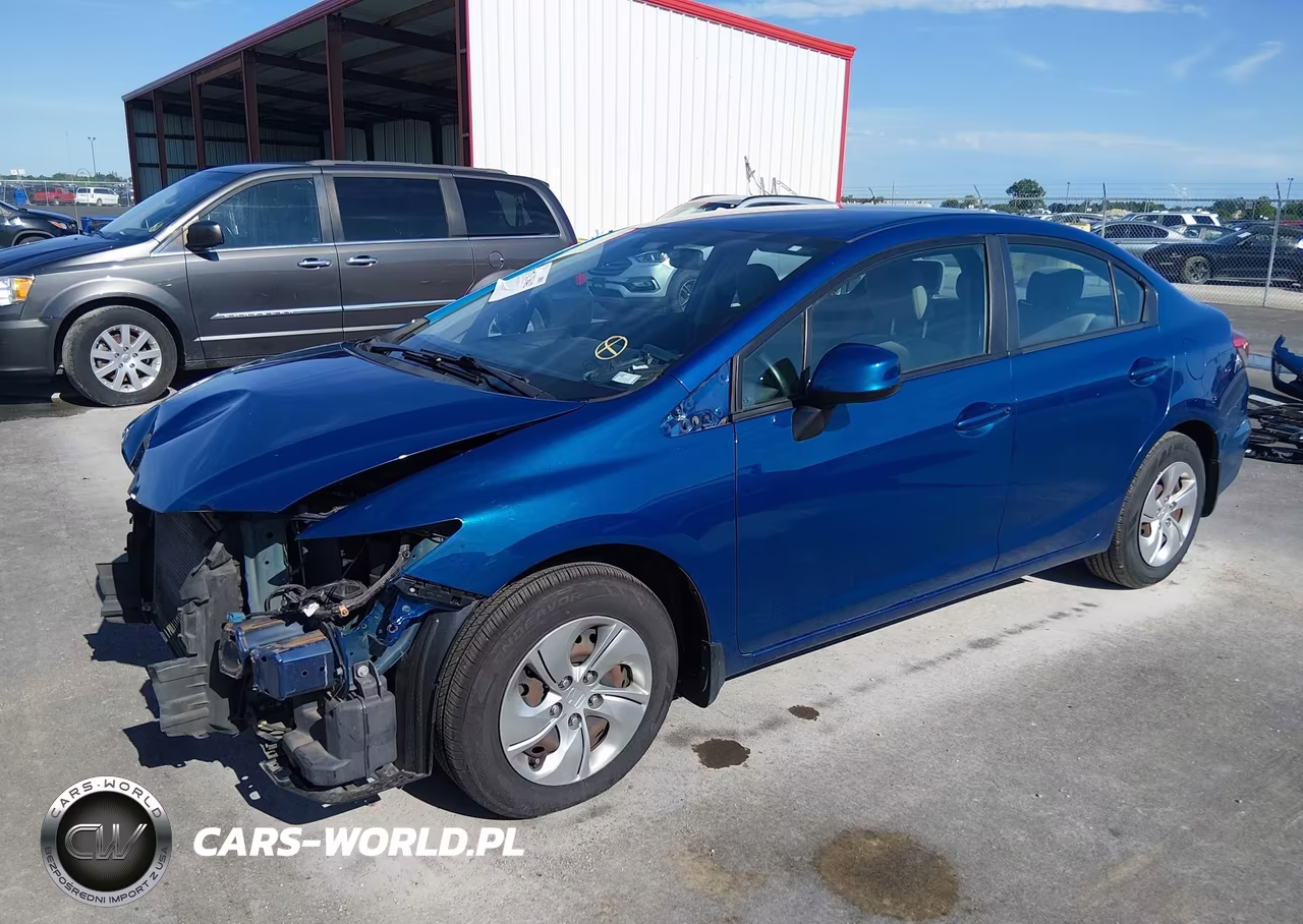 2013 Honda Civic Lx VIN:19XFB2F5XDE065809 - 2