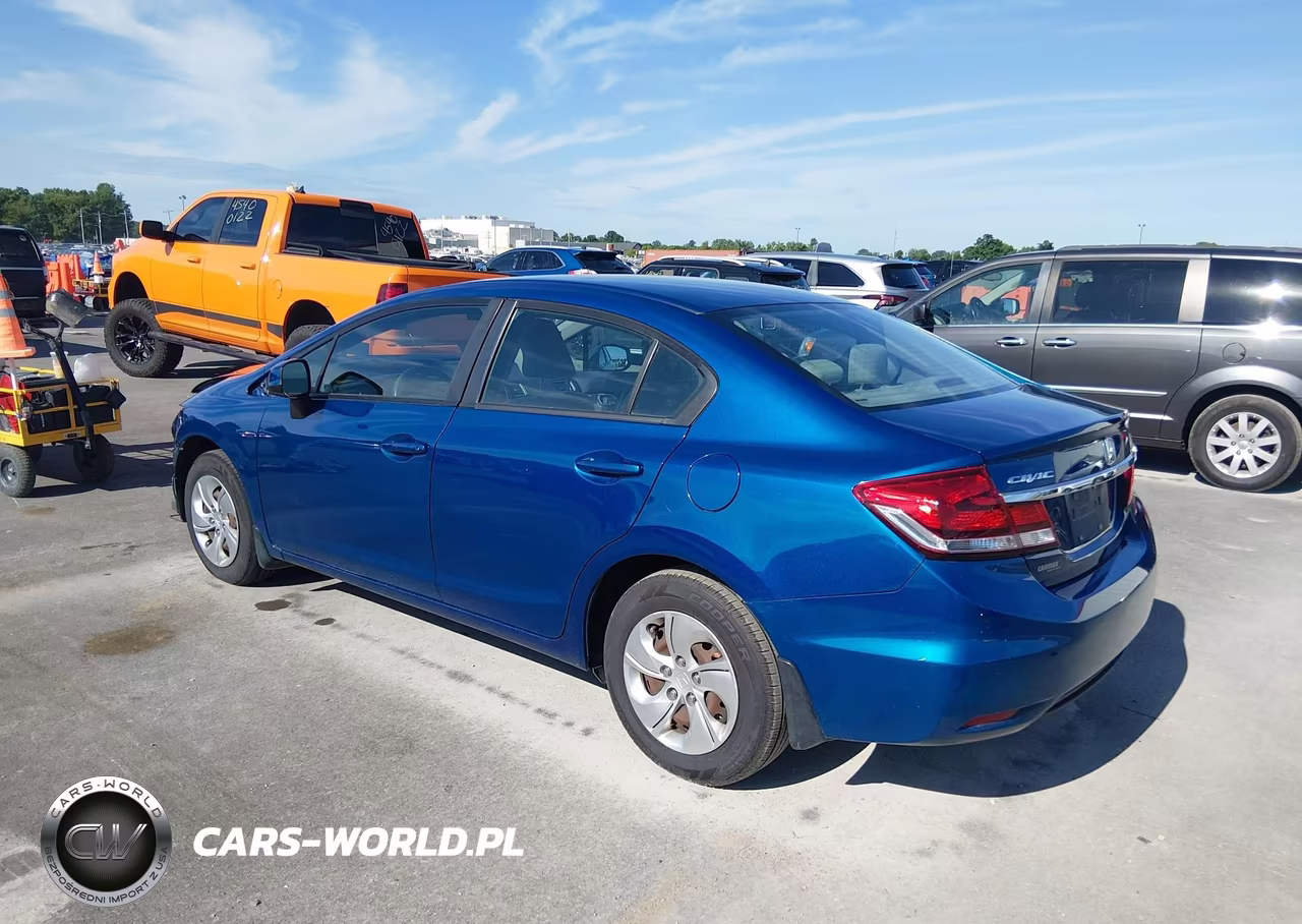 2013 Honda Civic Lx VIN:19XFB2F5XDE065809 - 3