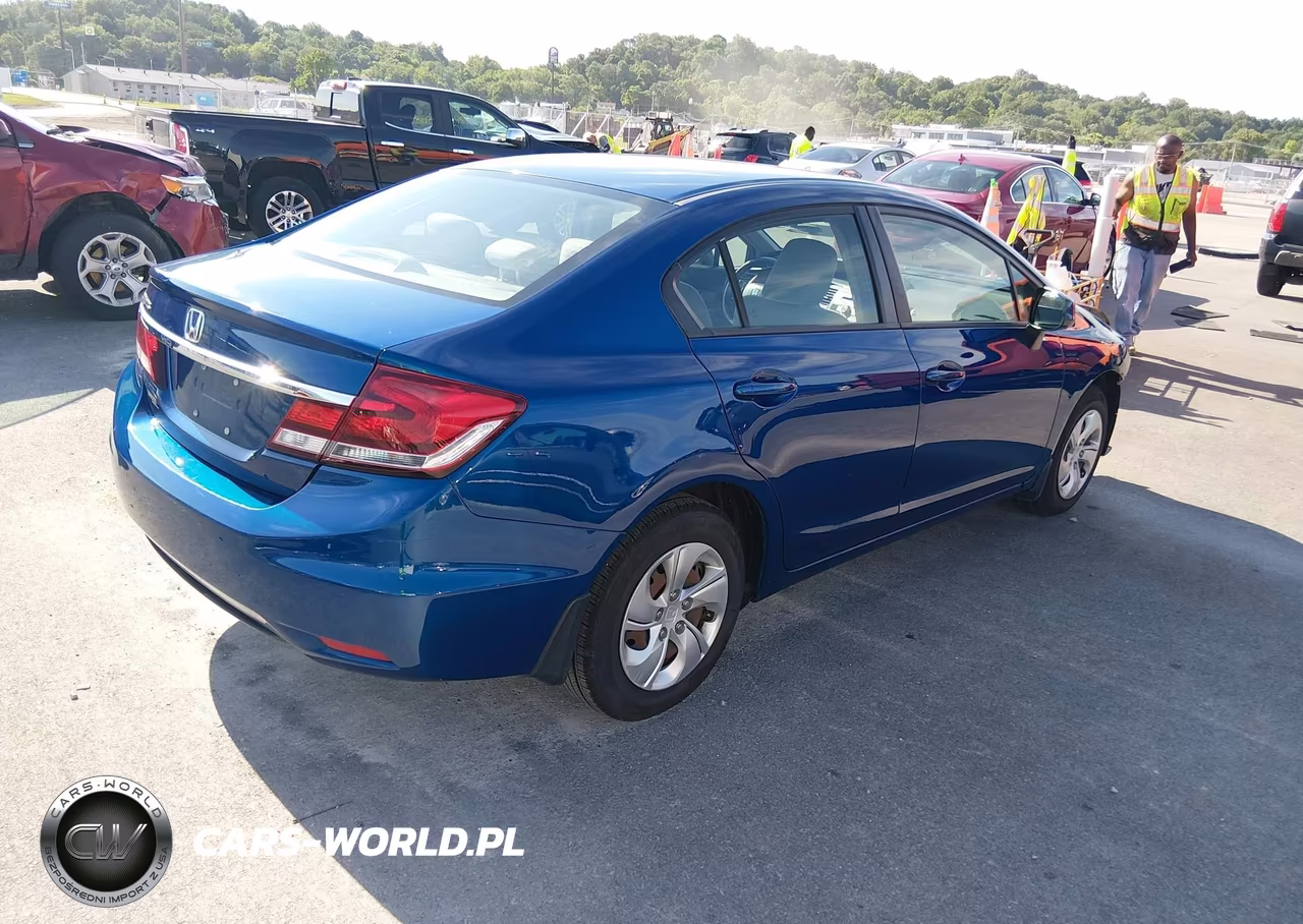 2013 Honda Civic Lx VIN:19XFB2F5XDE065809 - 4