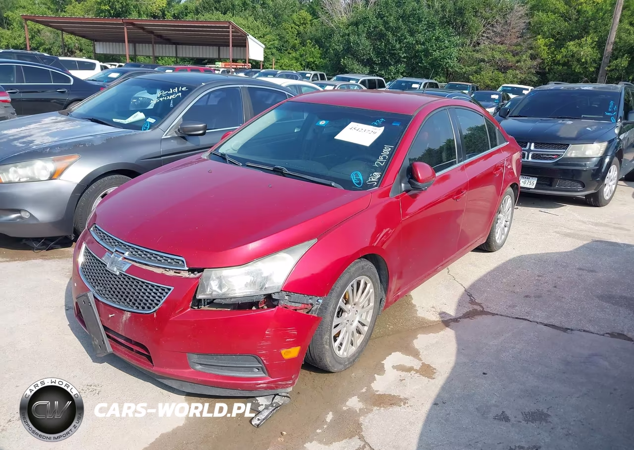 2014 Chevrolet Cruze Eco Auto VIN:1G1PH5SB7E7215661 - 2
