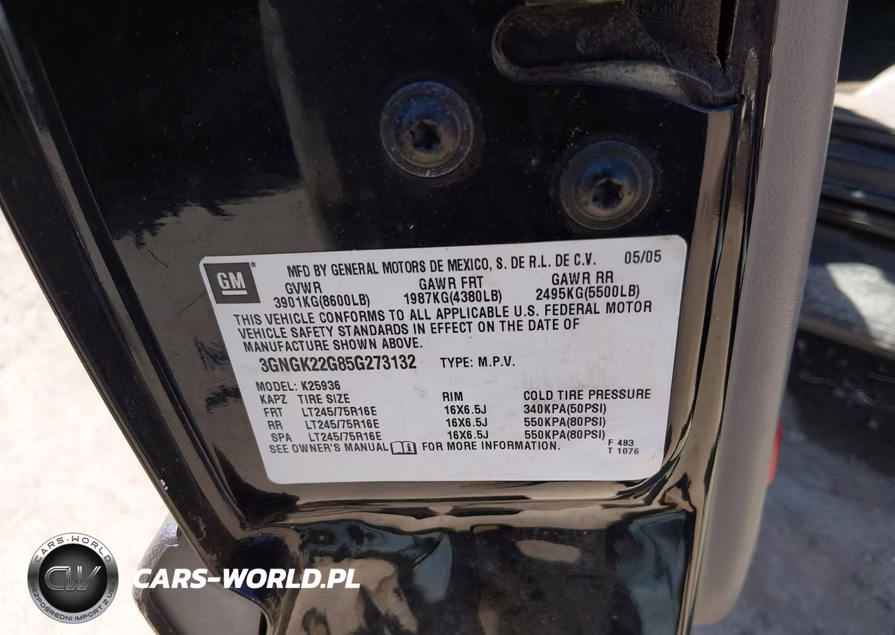 2005 Chevrolet Avalanche 2500 Lt VIN:3GNGK22G85G273132 - 9