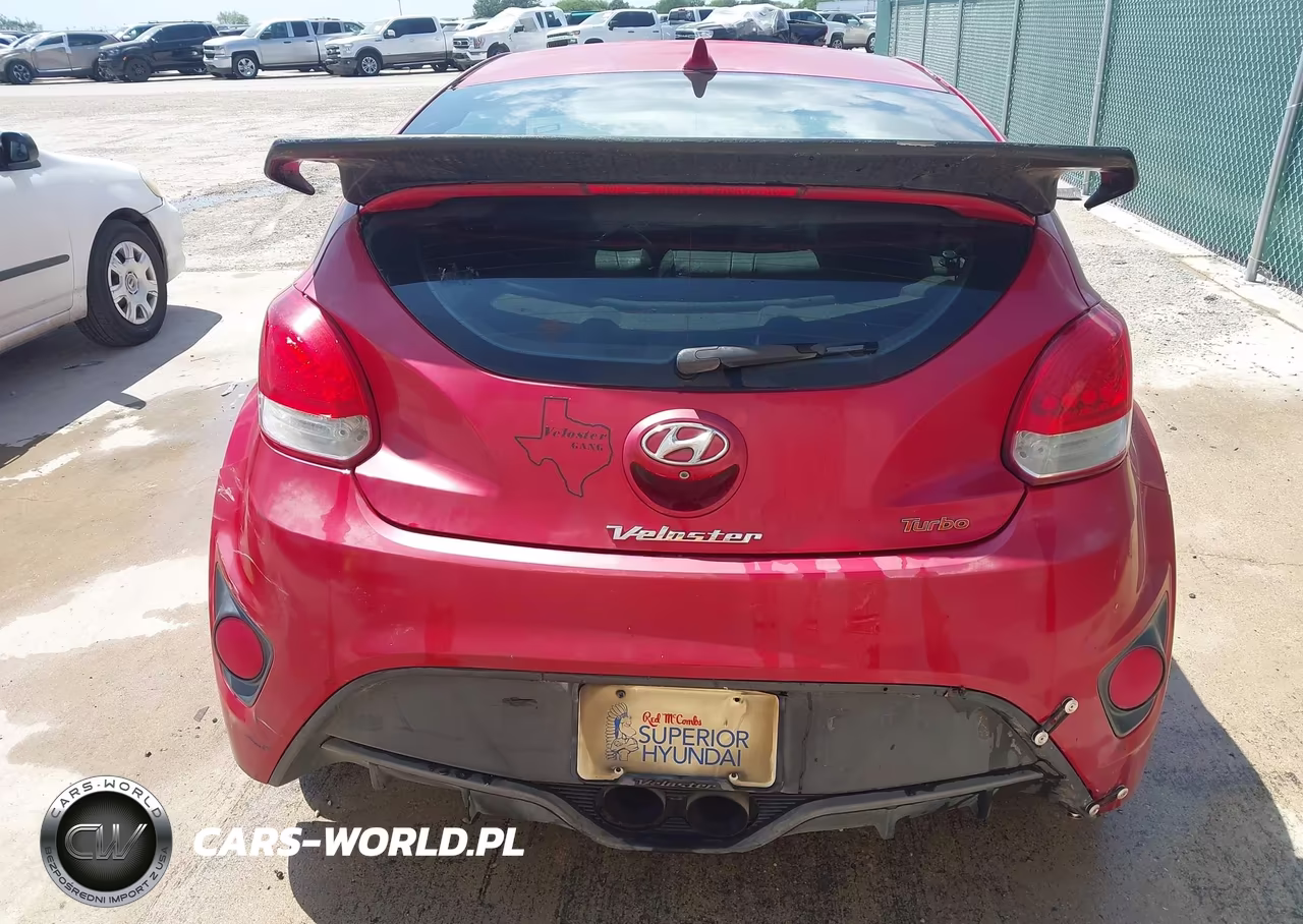2014 Hyundai Veloster Turbo W-Black VIN:KMHTC6AE9EU206916 - 15