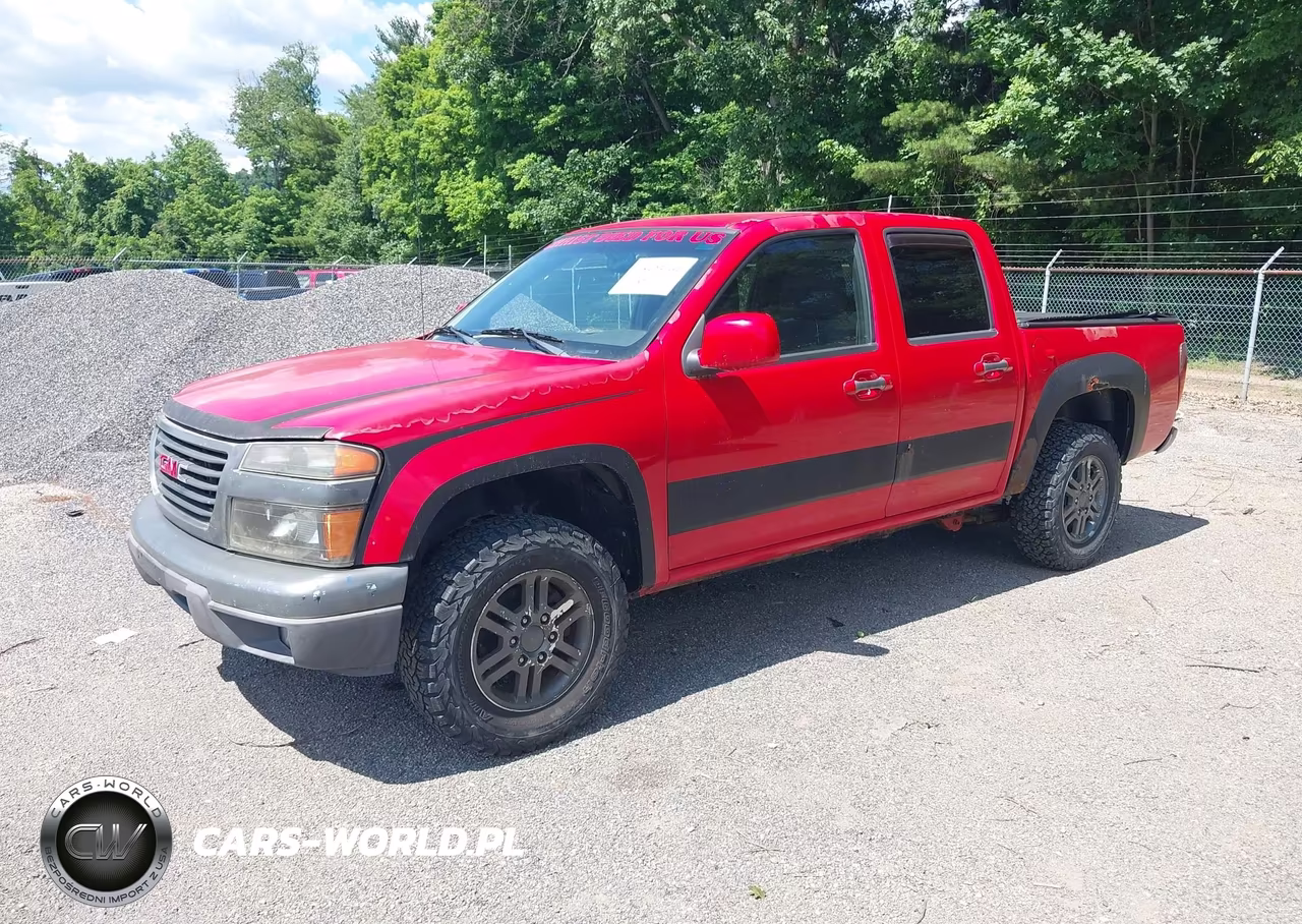 2011 GMC Canyon Sle1 VIN:1GTH6MFE8B8111931 - 2