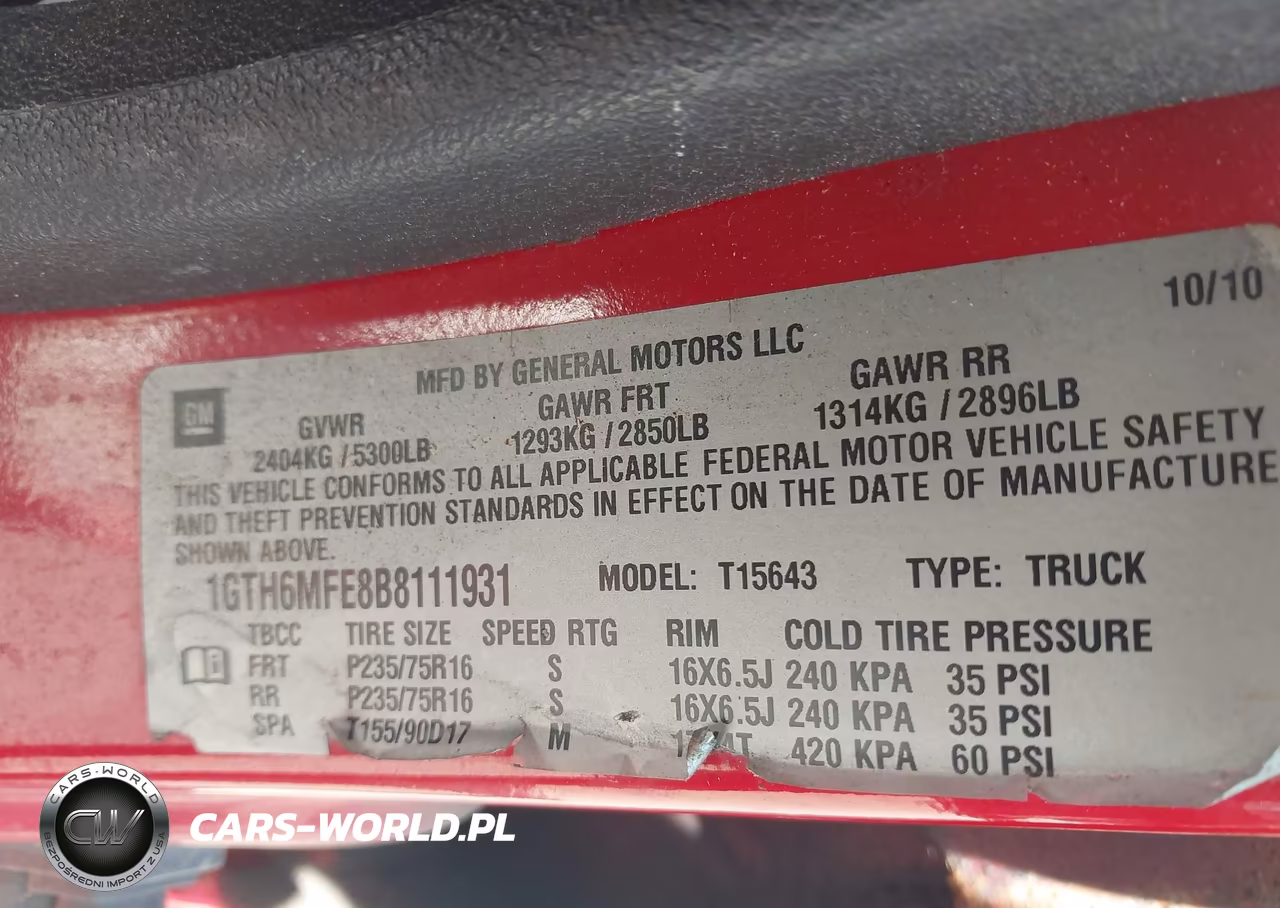 2011 GMC Canyon Sle1 VIN:1GTH6MFE8B8111931 - 9