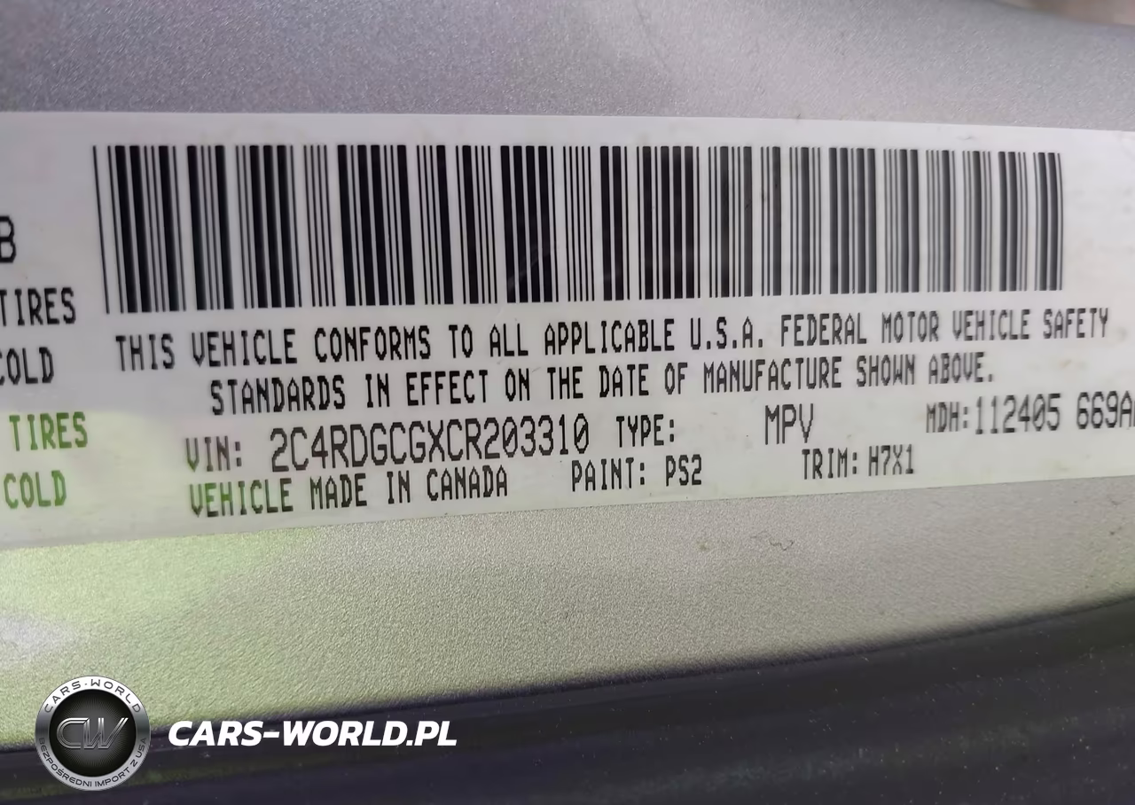 2012 Dodge Grand Caravan Sxt VIN:2C4RDGCGXCR203310 - 9
