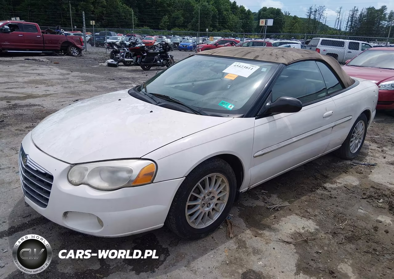 2005 Chrysler Sebring Touring VIN:1C3EL55R35N503294 - 2