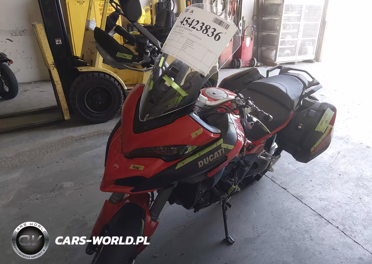 2019 Ducati Multistrada 1260-1260 S-1260 S Dlair-1260 Pikes Peak VIN:ZDMAAEKW8KB006561 - 2