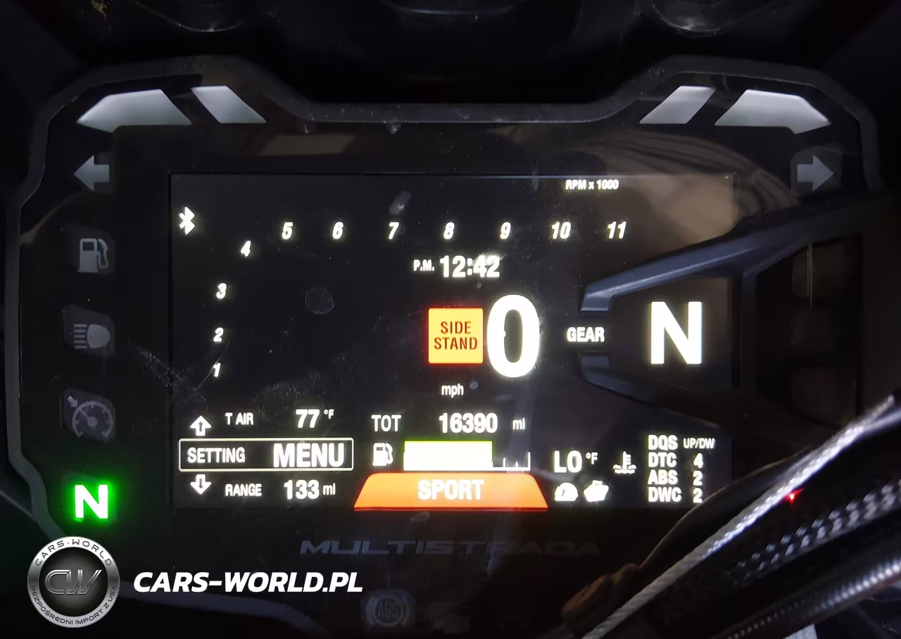 2019 Ducati Multistrada 1260-1260 S-1260 S Dlair-1260 Pikes Peak VIN:ZDMAAEKW8KB006561 - 7