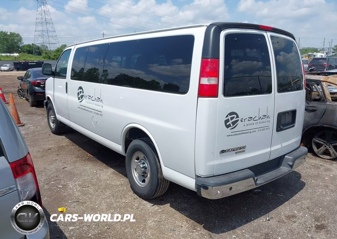 2016 Chevrolet Express 3500 Lt VIN:1GAZGPFFXG1270874 - 3