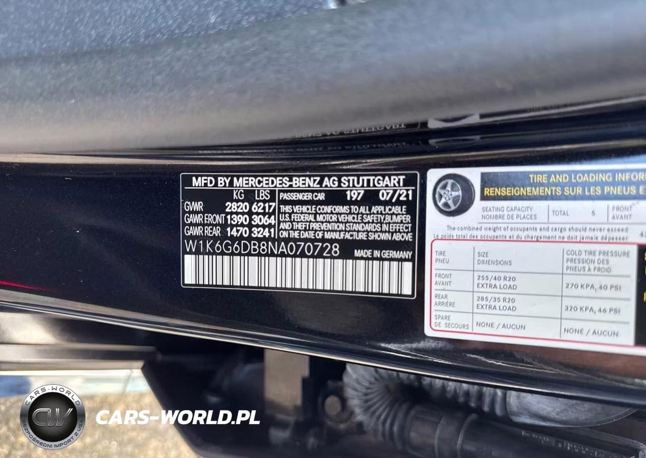 2022 Mercedes-Benz S 500 4Matic VIN:W1K6G6DB8NA070728 - 9