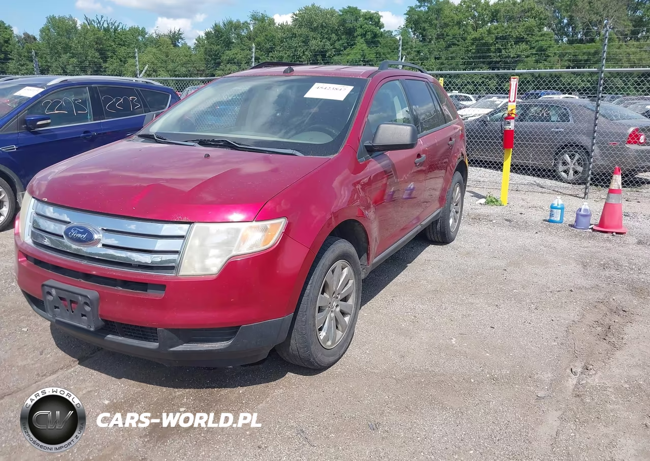 2007 Ford Edge Se VIN:2FMDK36CX7BB03185 - 2