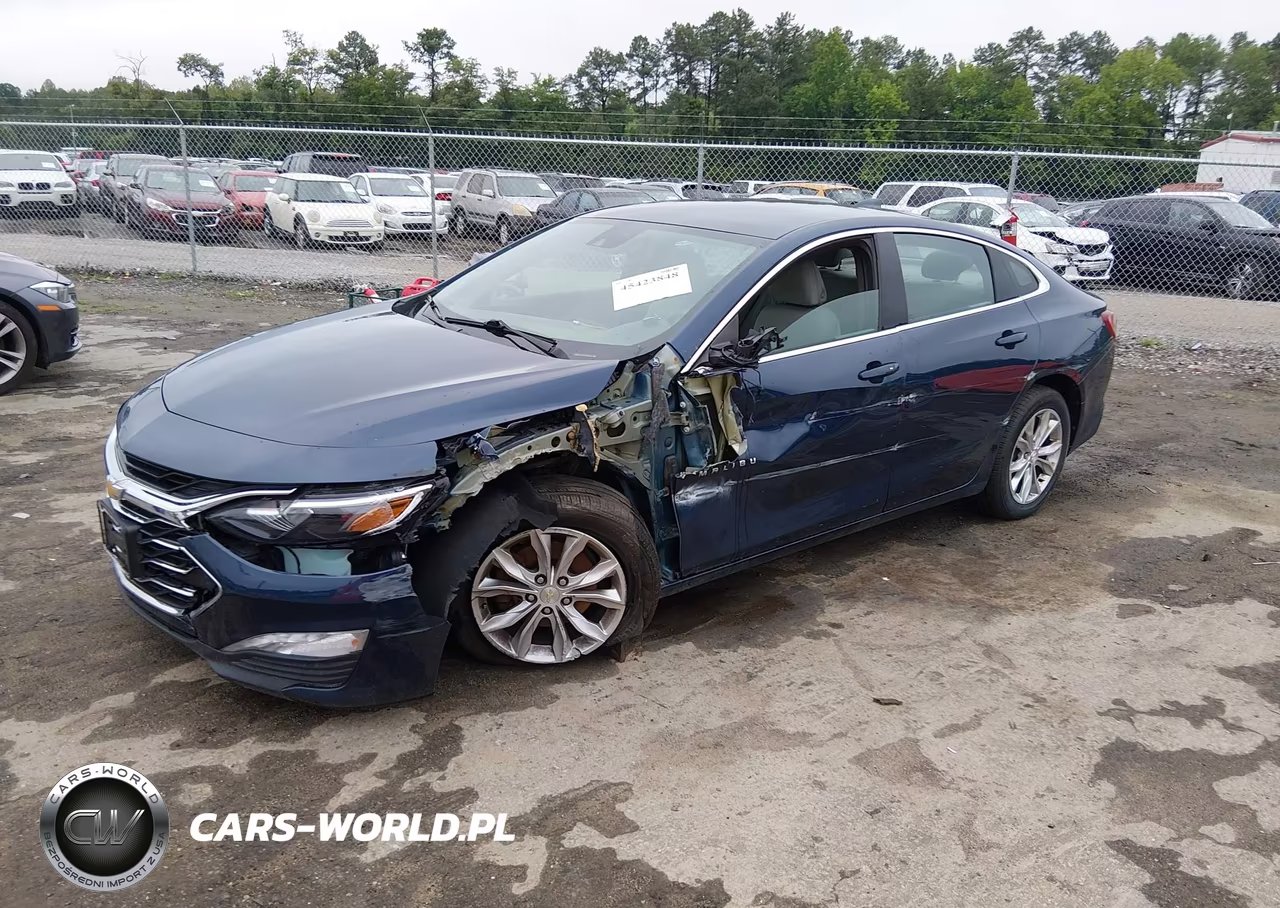 2022 Chevrolet Malibu Fwd Lt VIN:1G1ZD5ST9NF101227 - 2