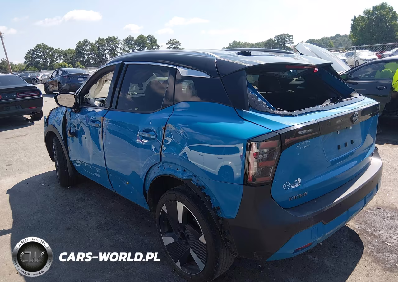 2025 Nissan Kicks Sr Fwd VIN:3N8AP6DA3SL363991 - 3