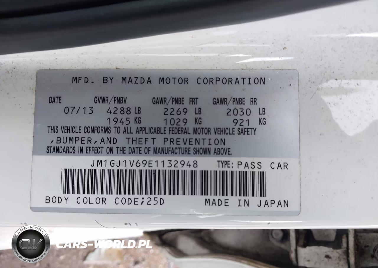 2014 Mazda Mazda6 I Touring VIN:JM1GJ1V69E1132948 - 9