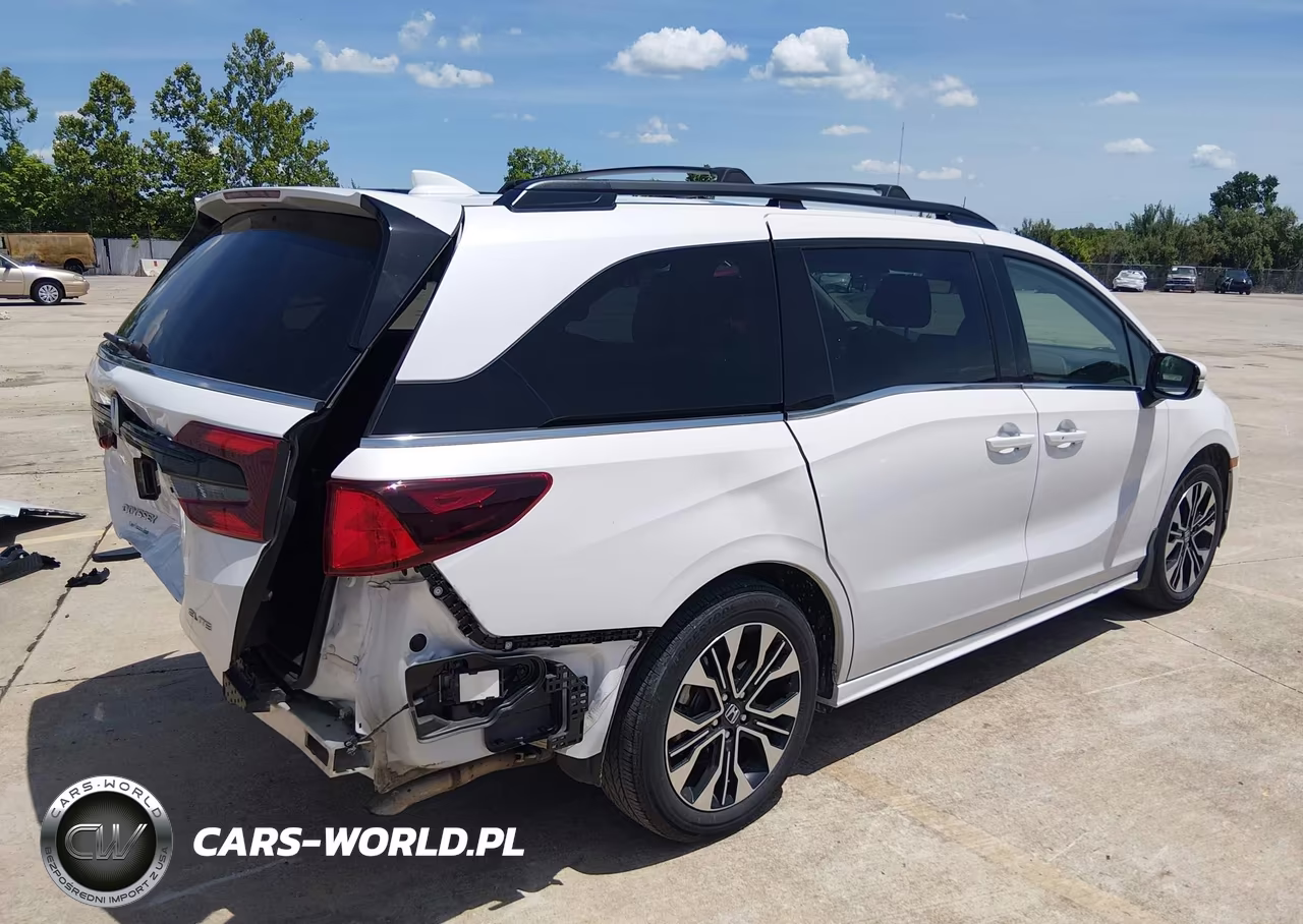 2025 Honda Odyssey Elite VIN:5FNRL6H99SB039260 - 4