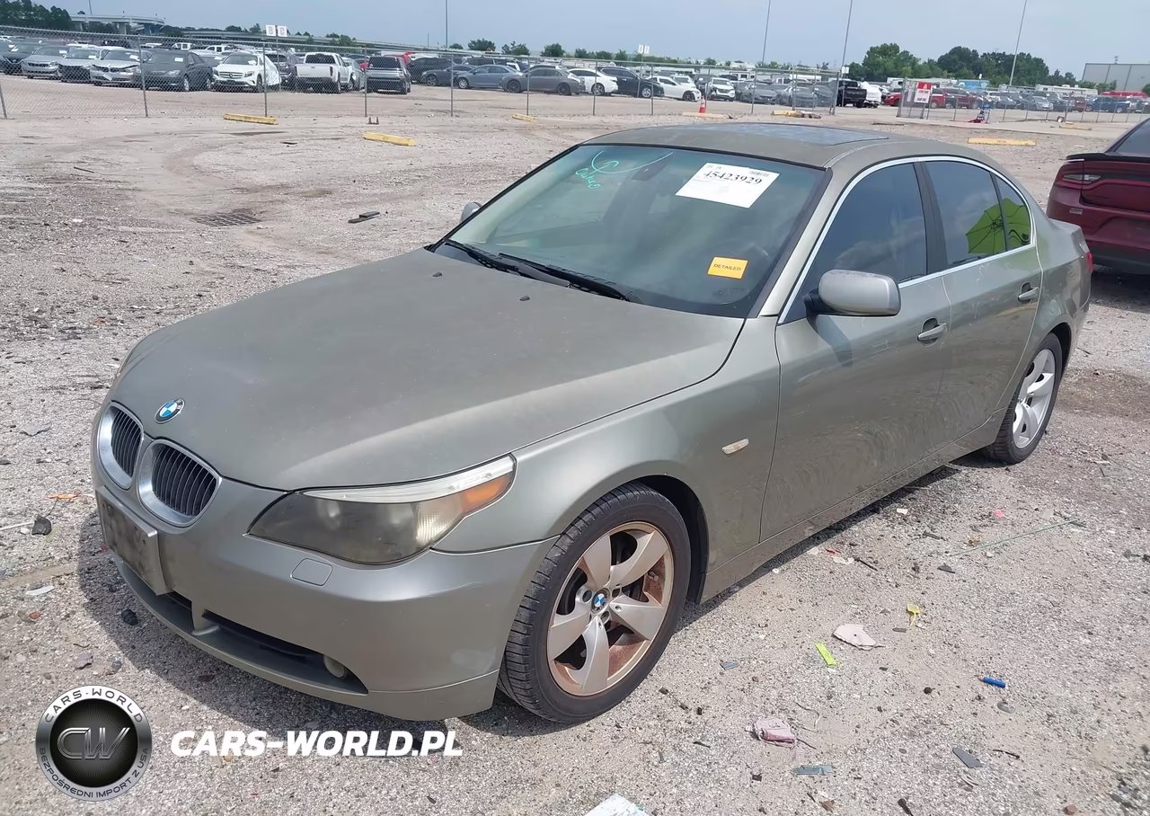 2007 BMW 525I VIN:WBANE53537CW66674 - 2
