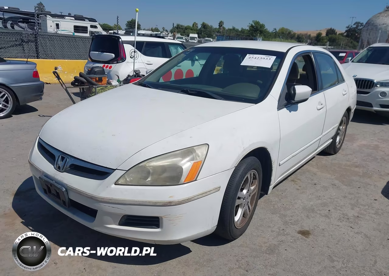 2007 Honda Accord 2.4 Se VIN:JHMCM56347C003801 - 2