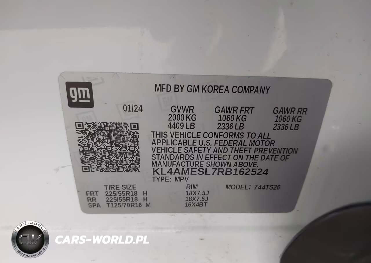 2024 Buick Encore Gx Sport Touring Awd VIN:KL4AMESL7RB162524 - 9