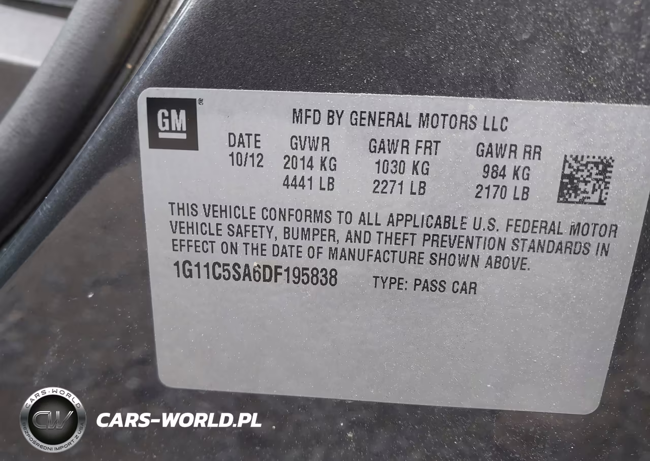 2013 Chevrolet Malibu 1Lt VIN:1G11C5SA6DF195838 - 9