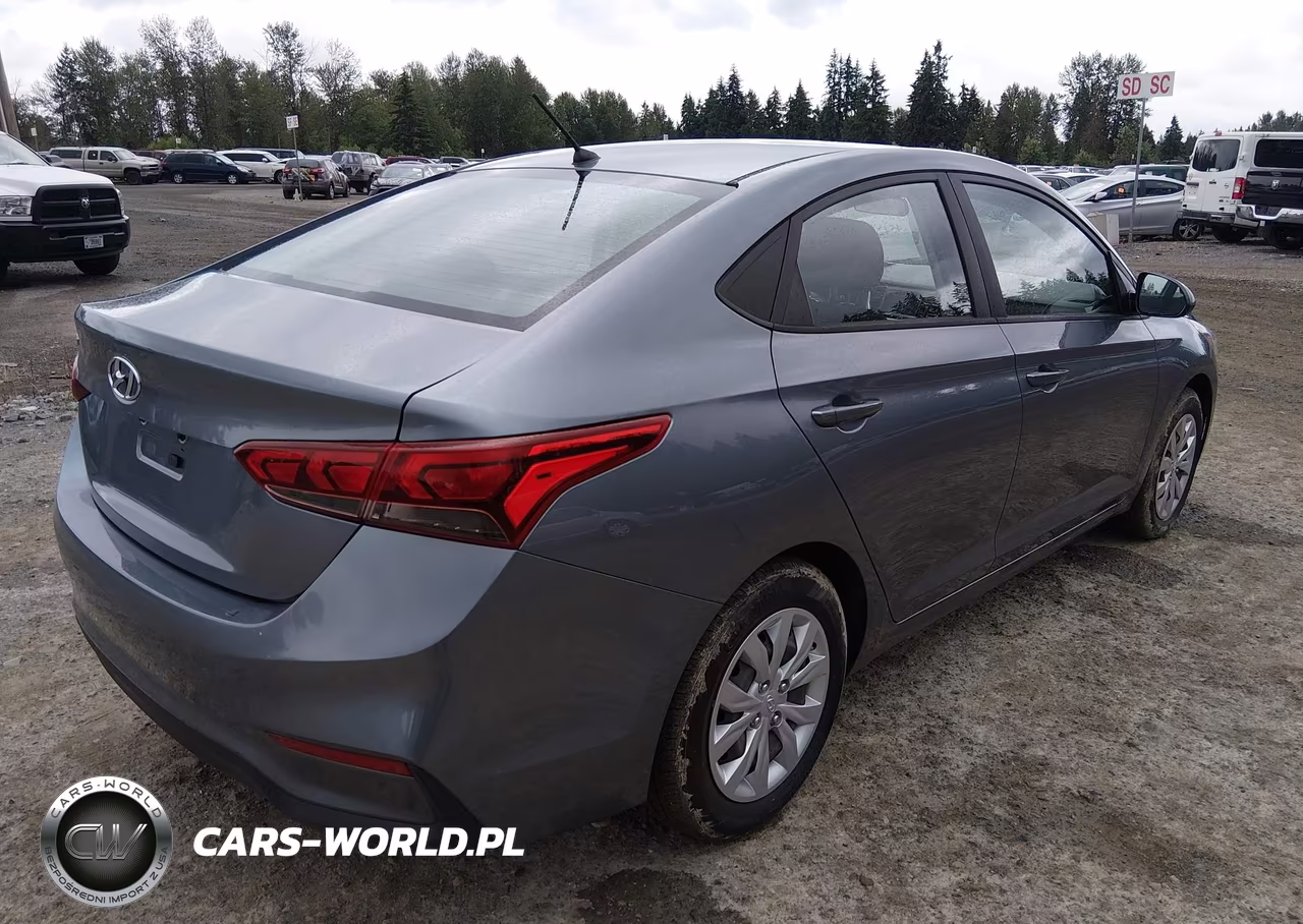 2020 Hyundai Accent Se VIN:3KPC24A67LE118706 - 4