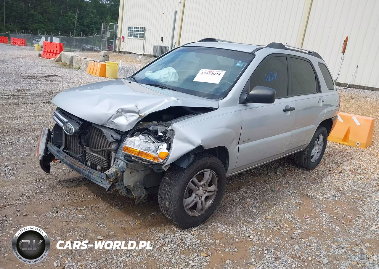 2007 Kia Sportage Lx V6 VIN:KNDJE723677357397 - 2