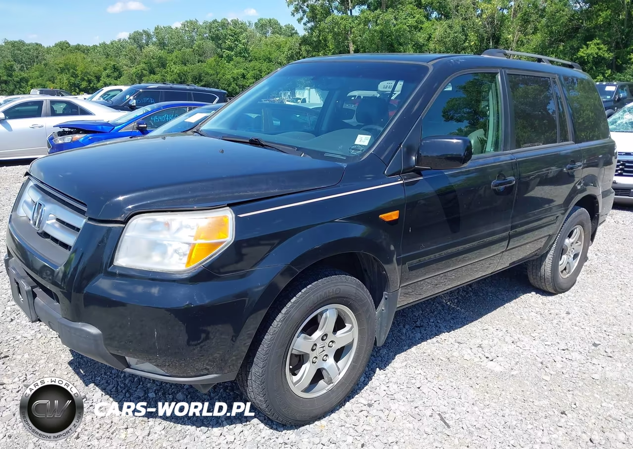2007 Honda Pilot Ex-L VIN:5FNYF28677B011773 - 2