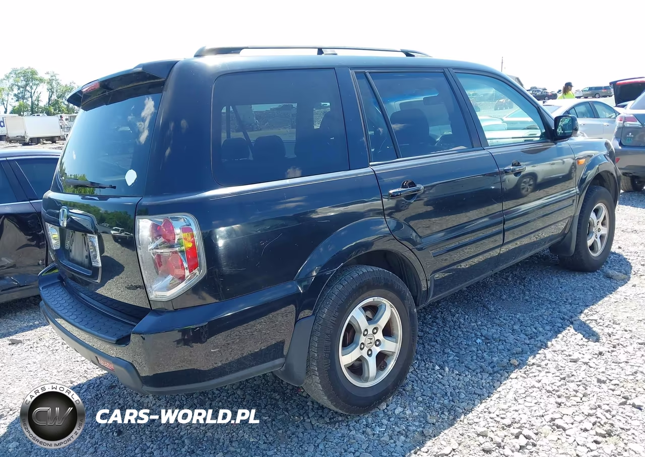 2007 Honda Pilot Ex-L VIN:5FNYF28677B011773 - 4