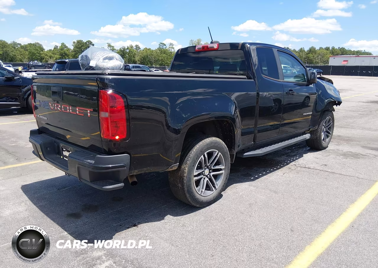 2021 Chevrolet Colorado 2Wd Long Box Wt VIN:1GCHSBEA7M1193130 - 4